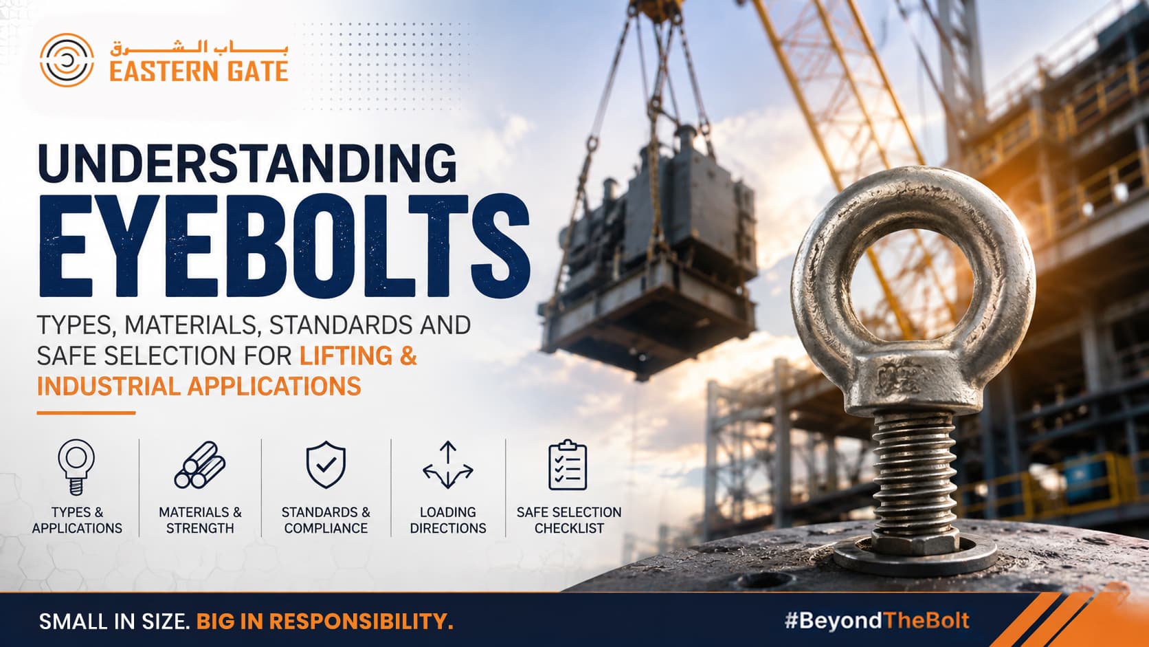Understanding Eyebolts: Types, Materials, Standards and Safe Selection for Lifting & Industrial Applications